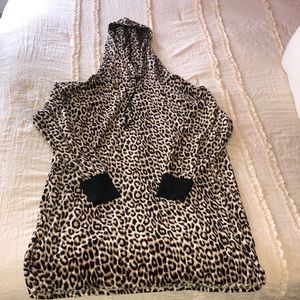 Betsey Johnson Leopard Print Nightgown